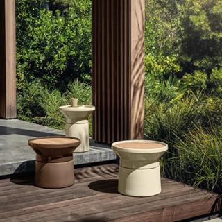 Gloster Coso 40 Sand Yuvarlak Yan Sehpa