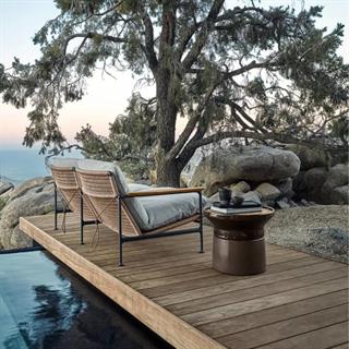 Gloster Coso 48 Sand Yuvarlak Yan Sehpa