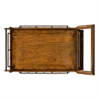Jonathan Charles Country Walnut Service Trolley