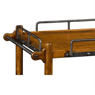 Jonathan Charles Country Walnut Service Trolley