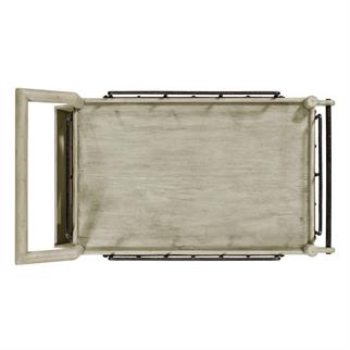 Jonathan Charles Country Rustic Gray Service Trolley