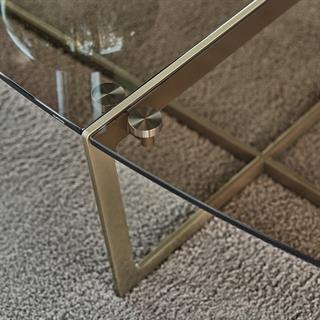 Bontempi Cross Bronzed Orta Sehpa