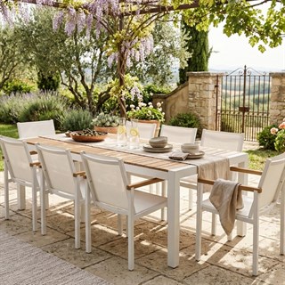 Nuu Garden Cru Yemek Masası Takımı