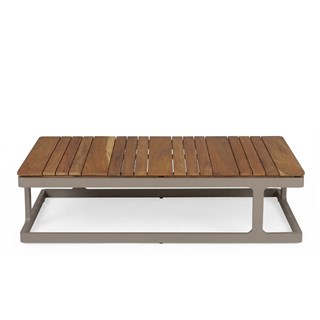 Trica Cube Champagne Coffee Table