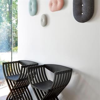 Ligne Roset Curule Black Kollu Sandalye