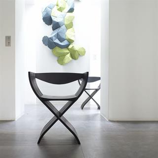 Ligne Roset Curule Walnut Chair