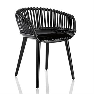 Magis Cyborg Black Armchair (Wicker)