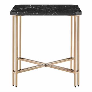 Steve Silver Daxton Gold Black Yan Sehpa