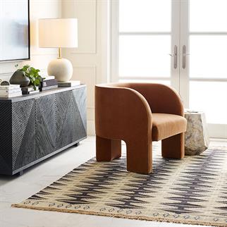Mitchell Gold+Bob Williams Delta Brown Side Table