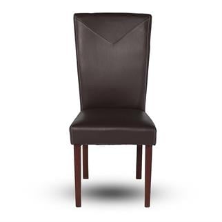 Leather Armless Chair