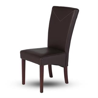Leather Armless Chair