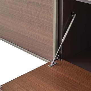 Ligne Roset Dita Dark Walnut Sideboard