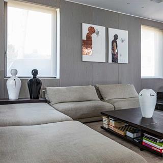 Do Seramik Vazo - 90 cm - Bianco Angelo