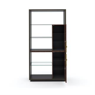 Caracole Classic Double Booked Brown Vitrin