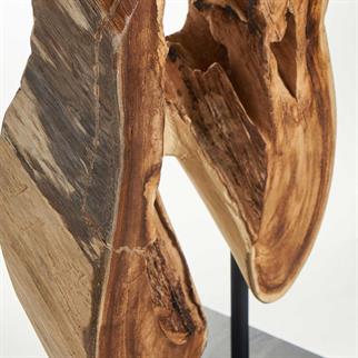 Mitchell Gold+Bob Williams Driftwood Large Yuvarlak Heykel