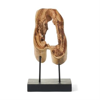 Mitchell Gold+Bob Williams Driftwood Large Yuvarlak Heykel