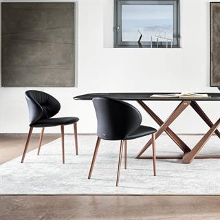 Bontempi Casa Drop Juniper Armless Chair