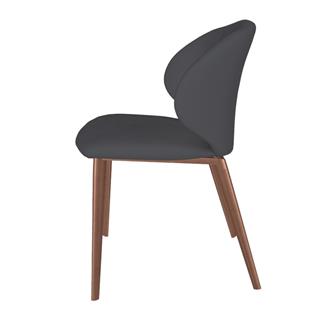 Bontempi Casa Drop Shell Granite Armless Chair