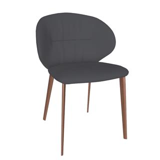 Bontempi Casa Drop Shell Granite Armless Chair