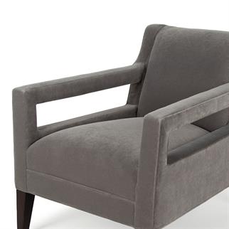 Mitchell Gold+Bob Williams Duke Gray Armchair