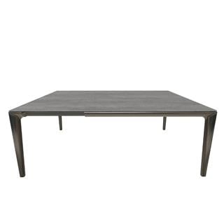 Bontempi Casa Duke Natural Silver Table