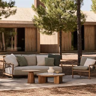 Dunes Teak Orta Sehpa - 60 cm