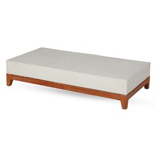 Alfresco Eden New White Dikdörtgen Orta Sehpa