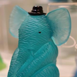 Elephant Bebek Fil Heykeli - Blue