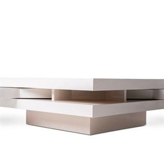 Elytre White Extending Coffee Table