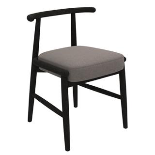 Meridiani Emilia Black Armless Chair