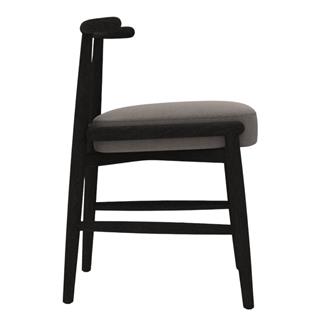 Meridiani Emilia Black Armless Chair