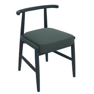 Meridiani Emilia Glossy Petrol Armless Chair