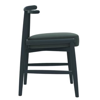Meridiani Emilia Glossy Petrol Armless Chair