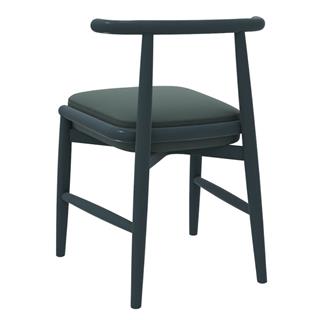 Meridiani Emilia Glossy Petrol Armless Chair