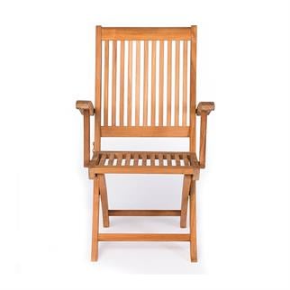 Duta Jepara Ergonomic Teak Folding Armchair