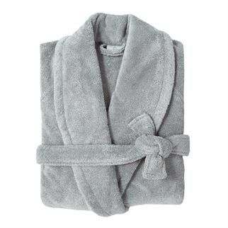 Yves Delorme Etoile Unisex Platine Bornoz