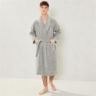 Yves Delorme Etoile Unisex Platine Bornoz