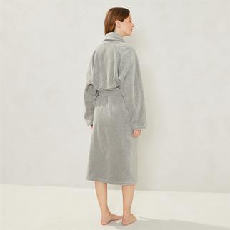 Yves Delorme Etoile Unisex Platine Bornoz