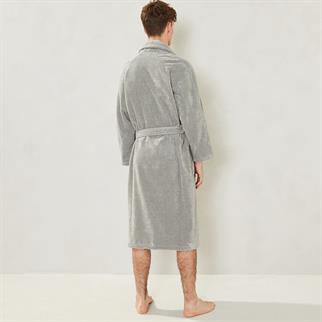 Yves Delorme Etoile Unisex Platine Bornoz