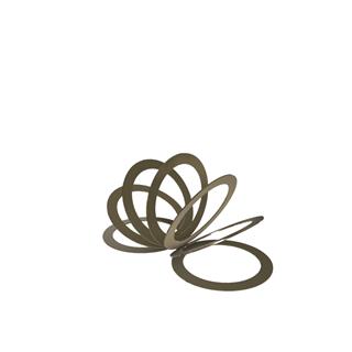 Fan Dergi Rafı- Frame Aged Brass (M328)