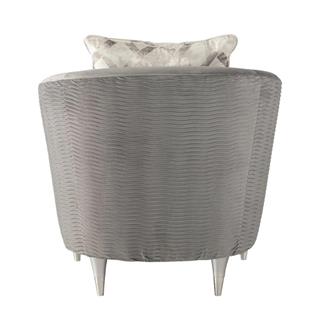 Farrah Tekli Koltuk-Finish Nickel Paint