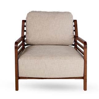 Flax Tekli Yüksek Sırtlı Koltuk-Maple (222)-(Grade D)