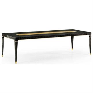 Jonathan Charles Fusion Rectangular Macassar Dining Table