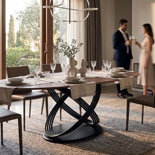 Bontempi Fusion Black Walnut Masa