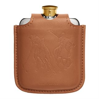 Ralph Lauren Garrett Leather Flask