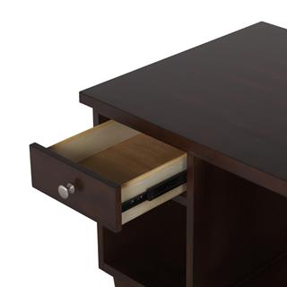 Gavie Dikdörtgen Kokteyl Sehpası Wooden