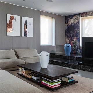 Giara Seramik Vazo - 40 cm - Blu Risacca