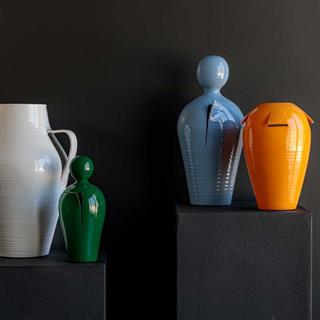 Giara Seramik Vazo - 40 cm - Giallo Aureo