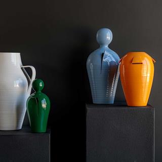 Giara Seramik Vazo - 60 cm - Giallo Aureo