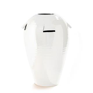 Giara Seramik Vazo - 90 cm - Bianco Angelo